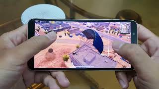 Test Game PUBG Mobile on Samsung Galaxy J8 [upl. by Marena830]