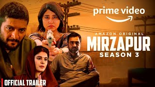 Mirzapur 3  Official Trailer  Pankaj Tripathi Ali Fazal Divyendu Sharma  FanMade [upl. by Hamner64]