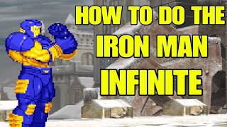 How to Do The Iron Man Infinite In MVC2 Marvel Vs Capcom Fighting Collection Combos [upl. by Charleen]