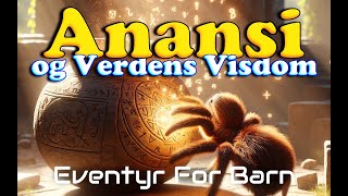 Anansi og Verdens Visdom  Eventyr For Barn Med bilder og Tekst  Barneforlaget [upl. by Yziar]