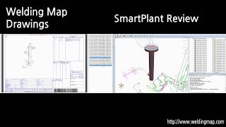 Syncronization of Welding Map Drawings amp SmartPlant Review 3D Piping Model 1 [upl. by Rebeka]