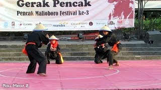 Pencak Silat Sumo Sekaran  Pencak Malioboro Festival Demo Pencak Silat Indonesia [upl. by Roe]