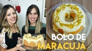 BOLO DE MARACUJÁ ft Receitas e Temperos [upl. by Nnek]