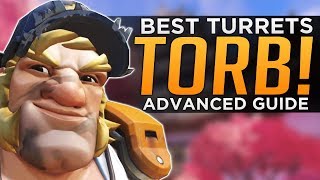 Overwatch Torbjorn BEST Turret Spots amp Strats  Advanced Guide [upl. by Plath441]