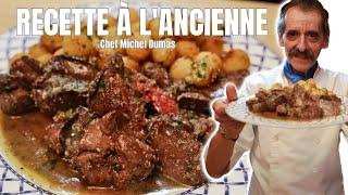 UNE RECETTE À LANCIENNE QUE JE FAIS TRÈS SOUVENT AVEC DU BEURRE À LAIL MAISON  FOIES DE VOLAILLES [upl. by Seana]