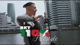 SKT  110 Freestyle ItalianCalabrian Boy Freestyle Video [upl. by Newmann86]