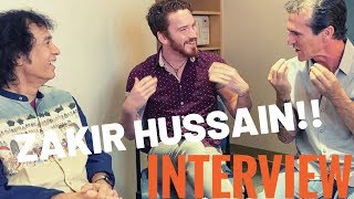 USTAD ZAKIR HUSSAIN INTERVIEW  by Our Stupid Reactions [upl. by Vasquez995]