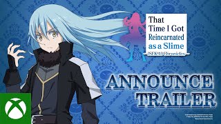 That Time I Got Reincarnated as a Slime ISEKAI Chronicles  Announcement Trailer [upl. by Niamert494]