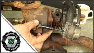 Land Rover 300tdi turbo boost pressure check  how to [upl. by Ahcsatan]