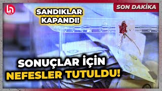 SON DAKİKA 7 ilçe ve beldede sandıklar kapandı Sonuçlar YSKda [upl. by Nnylirret]