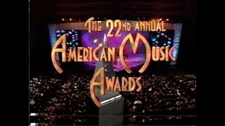 The 22nd Annual American Music Awards  Part 1 of 2  January 30 1995 [upl. by Yenalem178]