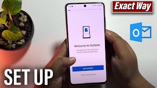 How to configure outlook in mobile  Full Guide [upl. by Gintz236]