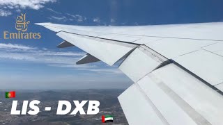 EMIRATES Trip Report  🇵🇹 LIS  DXB 🇦🇪  Full Flight [upl. by Christal454]