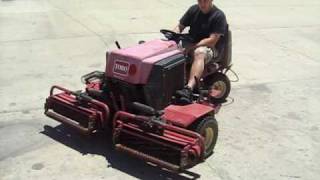 1995 Toro Reelmaster 216D Commercial Riding Mower [upl. by Halyahs]