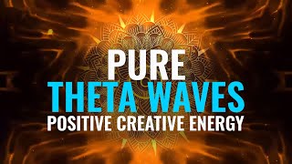 Theta Waves Meditation Binaural Beats for Creativity and Positive Energy [upl. by Armat]