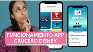 📱 ¿Cómo FUNCIONA la a APP de CRUCEROS DISNEY [upl. by Yrellav]