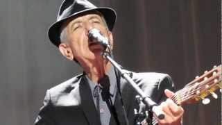 Leonard Cohen  The Partisan live at Wembley Arena London 2012 [upl. by Baxy309]