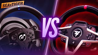 Thrustmaster T300 vs T248 Review [upl. by Eeliak]