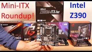 Every Intel Z390 MINIITX motherboard REVIEWED [upl. by Yllak]