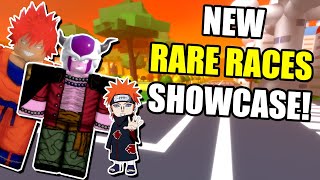 New Rare Races Showcase in Anime Rifts DBZ Adventures Unleashed [upl. by Ijnek633]