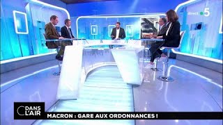 Macron  gare aux ordonnances  cdanslair 26022018 [upl. by Isabelita]