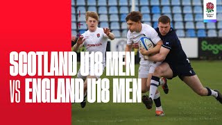 LIVE  England U18 Men v Scotland U18 Men  Six Nations Festival [upl. by Eillac]