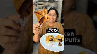 Chicken Leg Puffs🍗🤤😍 puffsrecipe chickenpuff recipe food [upl. by Lilllie]