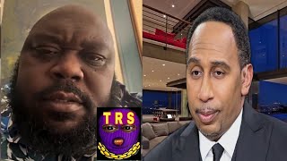 Faizon Love Trolls Stephen A Smith For The Harsh Criticism He Give OJ Simpson 🤯 [upl. by Ketty]