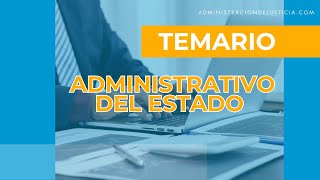 Temario Oposiciones Administrativo del Estado ¿Es Difícil🤔 [upl. by Eniroc]