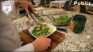 Meals for Marathoners Roasted Acorn Squash Panzanella Salad [upl. by Elinnet]