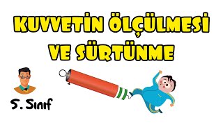 Kuvvetin Ölçülmesi ve Sürtünme  5 Sınıf [upl. by Enileuqaj305]