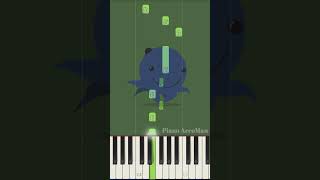 Oswald Theme Song Piano Tutorial shorts oswald short shortvideo shortsvideo shortsfeed tiktok [upl. by Tihor550]