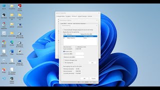 Paging File size for 8GB 16GB 4GB 32GB RAM on Windows 11 computer [upl. by Dorothi801]