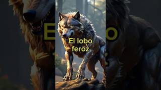 El lobo feroz 🐺créditos del audio a cuento creativo [upl. by Kinghorn]