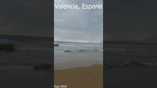 Rough stormy Mediterranean sea in Espana [upl. by Greene]