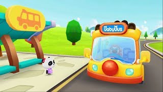 幼稚園バス❤入園式にいこう！  子供向け知育アプリ  赤ちゃんが喜ぶアニメ  動画  BabyBus [upl. by Felike16]