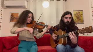 Seikilos Epitaph song  Davis Little amp Haleigh Black  guitar amp violin duet [upl. by Olodort]