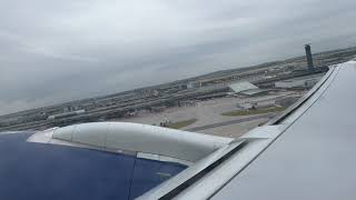 60 Second Takeoff  CDG Rain [upl. by Cassell]