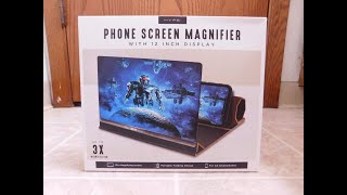 HYPE  Phone Screen Magnifier unboxing amp review [upl. by Roxie]