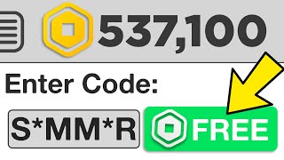 This SECRET Promo Code Gave Me 10000 ROBUX IN ROBLOX QUICK [upl. by Theona]