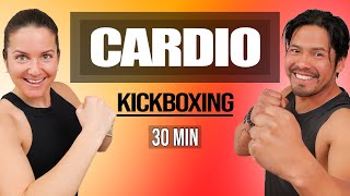 Cardio Kickboxing para Quemar Grasa 🥊🔥💪🏻 30 minutos 🙌 [upl. by Herminia]