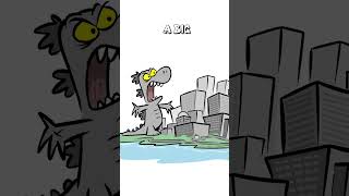 Lil G Zilla animation godzilla [upl. by Anileba]