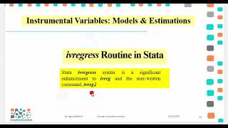 2SLS ivregampivregressIV Estimations [upl. by Ahsiruam]