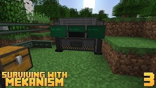 Surviving With Mekanism v9  Ep3  Digital Miner [upl. by Yssirk]