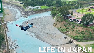 Vlog Daily life in Japan🇯🇵 First time trying bungee The scariest experience of my life [upl. by Felicity]