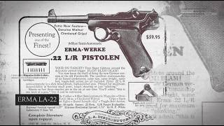 Mini Luger Erma Werke LA22 amp ET22 [upl. by Arni]