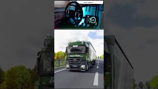 Mercedes Actros OM501 Realistic Driving mercedes truck realistic driving [upl. by Neelrihs]