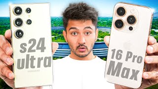 iPhone 16 Pro Max vs S24 Ultra  Which is Better in 2025 [upl. by Leksehc]