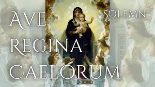 Ave Regina Caelorum  solemn tone  Gregorian Chant [upl. by Sibley]