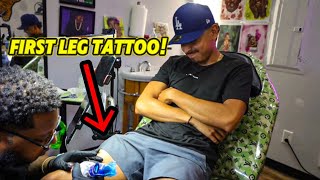 GETTING MY FIRST TATTOO VLOG [upl. by Adair443]